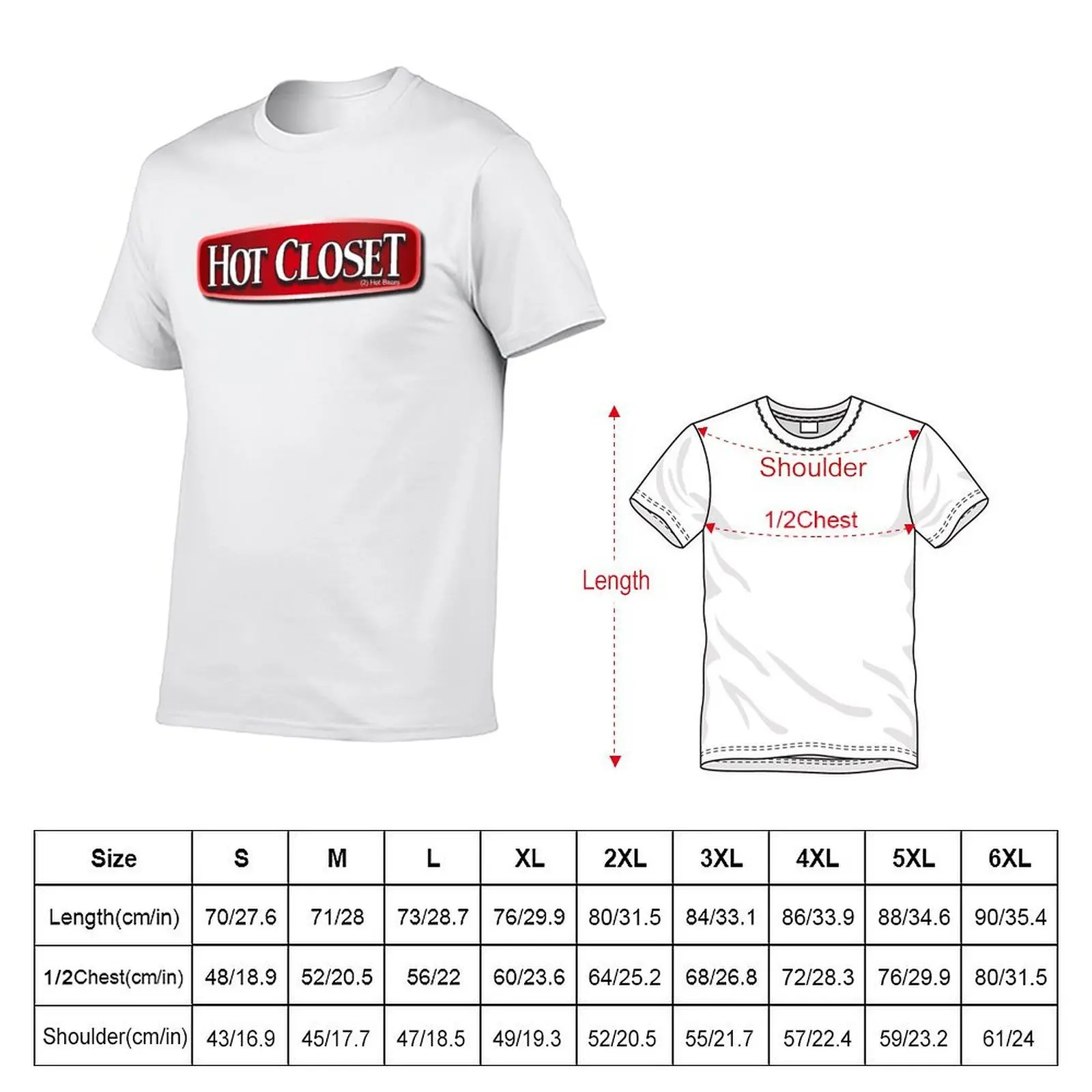 Hot Closet T-Shirt t shirts designer men t shirt cotton 100% T-Shirt - Image 5
