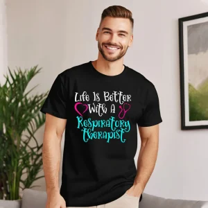 Life Is Better With A Pure Cotton Slogan Tops Tees Funky Short Sleeve Men's T Shirts Normal Autumn T-Shirt Round Neck