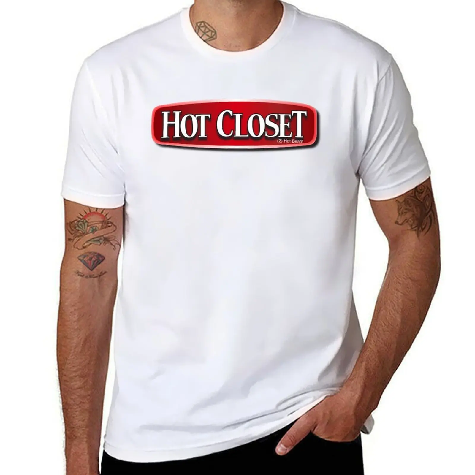Hot Closet T-Shirt t shirts designer men t shirt cotton 100% T-Shirt